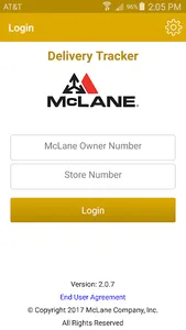 McLane Delivery Tracker screenshot 0