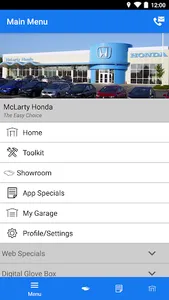 McLarty Honda MLink screenshot 3