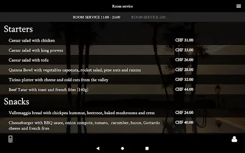 Eden Roc Ascona Mobile App screenshot 6