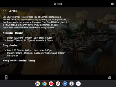 Le Mirador Resort & SPA App screenshot 9