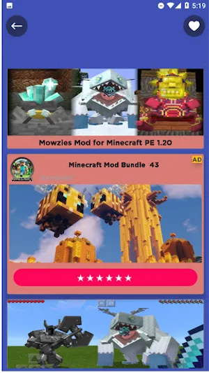 Mowzies Mod for Minecraft PE screenshot 8