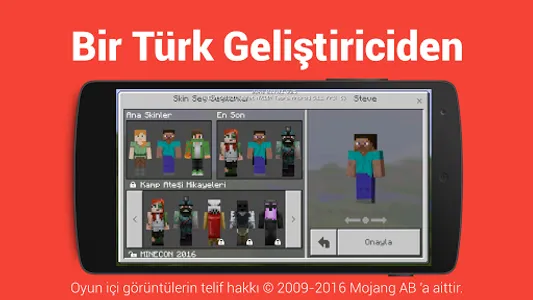 Türkçe Dil: Minecraft PE screenshot 2