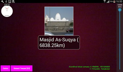 Penjejak Lokasi Madinah AR screenshot 11