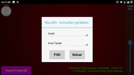 Penjejak Lokasi Madinah AR screenshot 2