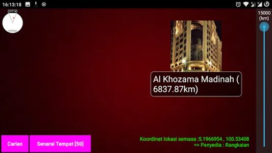 Penjejak Lokasi Madinah AR screenshot 4