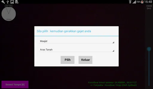 Penjejak Lokasi Madinah AR screenshot 9