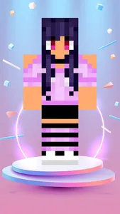 Aphmau Skin for Minecraft screenshot 7