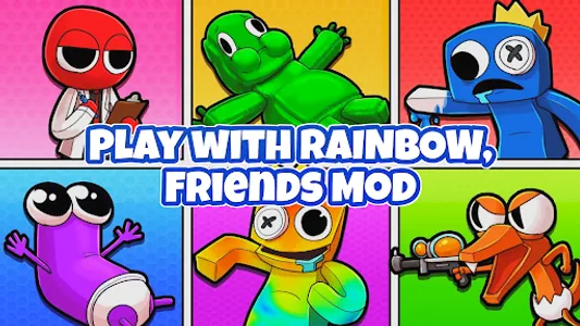 Rainbow Friends Mod for MCPE screenshot 0