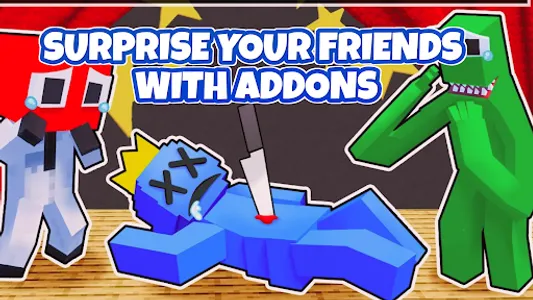 Rainbow Friends Mod for MCPE screenshot 2