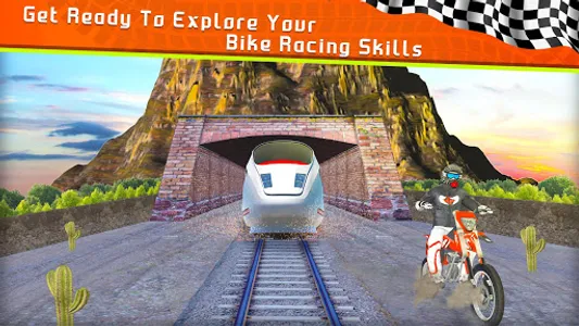 Train V/S Bike Race Challenge screenshot 2