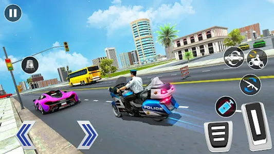 Police Car Chase - Crime City screenshot 18