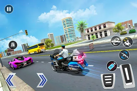 Police Car Chase - Crime City screenshot 3