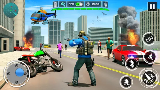 Police Car Chase - Crime City screenshot 8