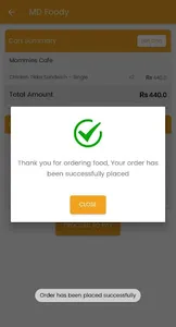 MD Foods Demo screenshot 1