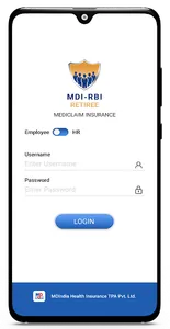 MDI RBI Retiree Mediclaim screenshot 1