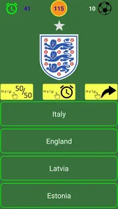 Football National Teams Logo Q screenshot 0