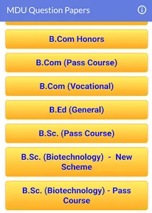 MDU Question Papers screenshot 1