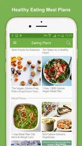 Healthy Eating Meal Plans screenshot 0