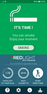 Redlight quit Smoking screenshot 0