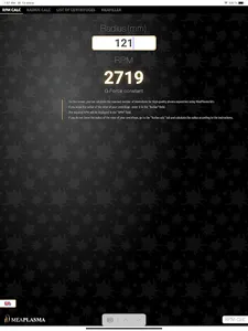 MeaPlasma PRGF calculator screenshot 8