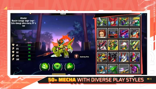 Mecha Warfare screenshot 5