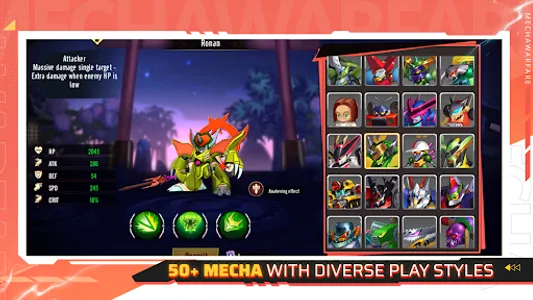 Mecha Warfare screenshot 9