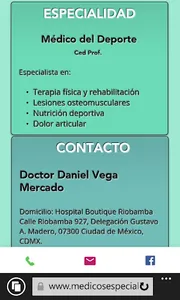 Médicos Especialistas en Méxic screenshot 4