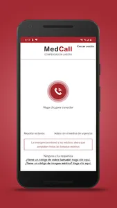 MedCallWorkComp - Español screenshot 2