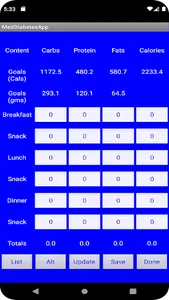 MedDiabetesApp screenshot 3
