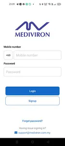 Mediviron App screenshot 0