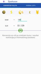 Konvertor valuta/kursna lista screenshot 3