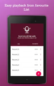Voice Recorder: Quality Audio  screenshot 7