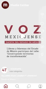Transformación Media Center screenshot 1
