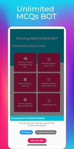 Nursing Mantra MCQ BOT screenshot 6