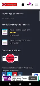 Mediarisarana Web Desain Print screenshot 0