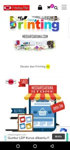 Mediarisarana Web Desain Print screenshot 2
