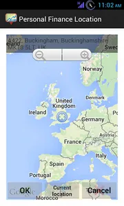 Personal Finance Location screenshot 0