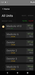 MedicAir Data screenshot 1