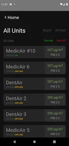 MedicAir Data screenshot 2