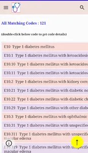 Medical Code Search screenshot 3