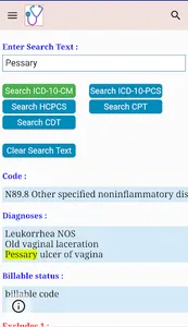 Medical Code Search screenshot 4
