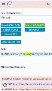 Medical Code Search screenshot 5