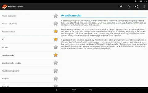 Medical Terminology Dictionary screenshot 12