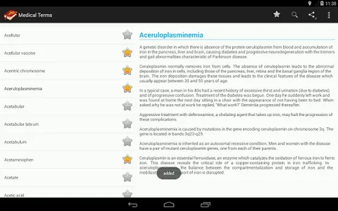 Medical Terminology Dictionary screenshot 16