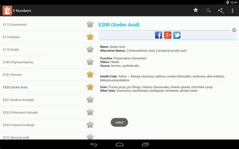 E Numbers halal & haram screenshot 15