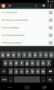 E Numbers halal & haram screenshot 2