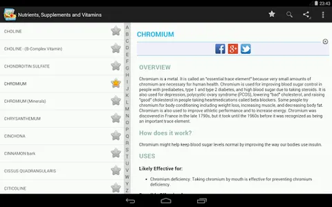 Vitamins, Minerals, Nutrients screenshot 12