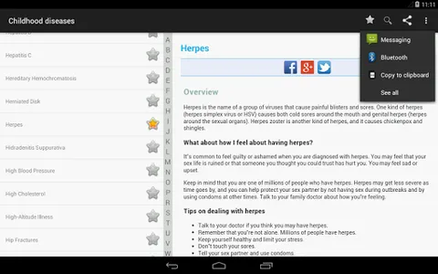 Childhood diseases screenshot 10