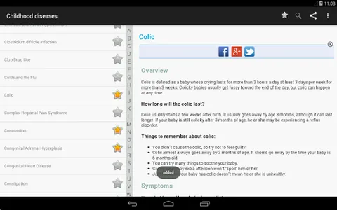 Childhood diseases screenshot 15