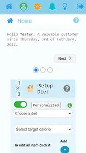 Afrokalcounter screenshot 1